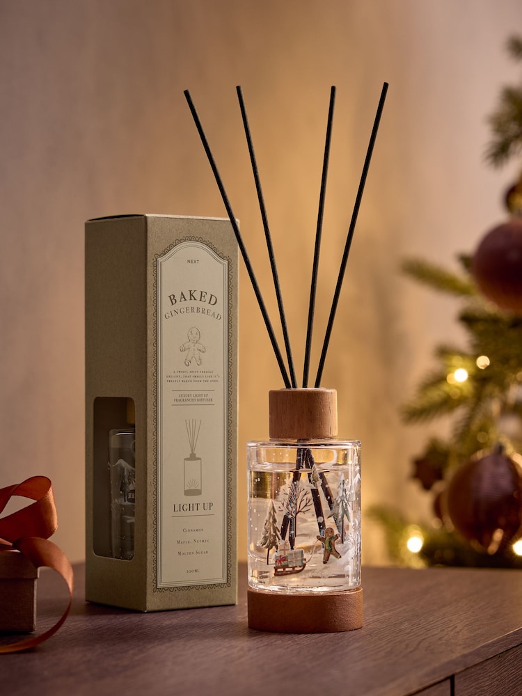Gingerbread Natural 180ml Light Up Diffuser - Image 2 of 6 Gingerbread Natural 180ml Light Up Diffuser - Image 2 of 6