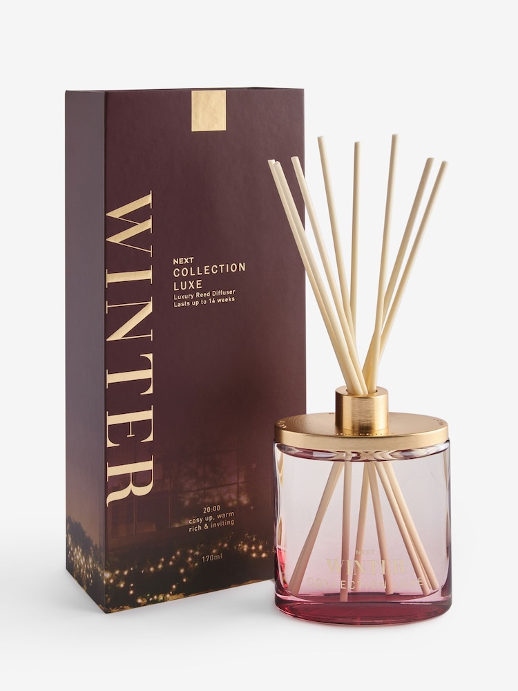 Collection Luxe Winter Pink Pepper & Cassis 170ml Reed Diffuser - Image 4 of 4 Collection Luxe Winter Pink Pepper & Cassis 170ml Reed Diffuser - Image 4 of 4