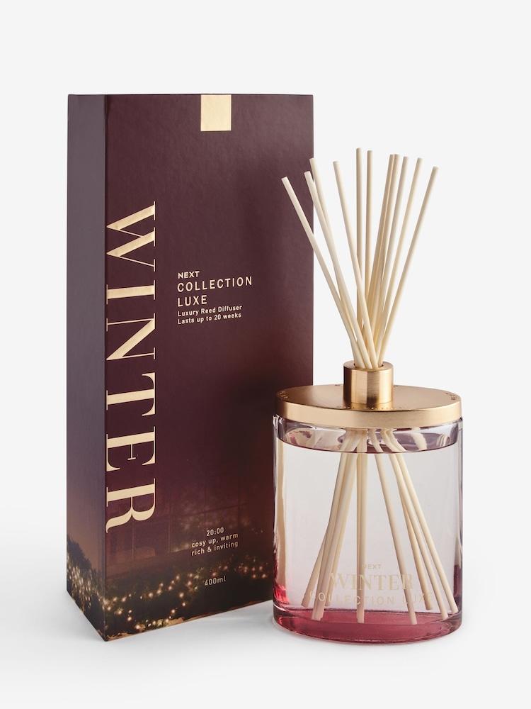 Collection Luxe Winter Pink Pepper & Cassis 400ml Reed Diffuser - Image 4 of 4