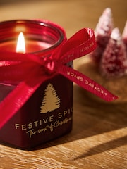 Festive Spice Red Votive Candle - Image 2 of 4