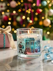 Festive Spice Santa Red 1 Wick Light Up Candle - Image 2 of 5