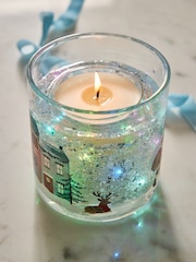 Festive Spice Santa Red 1 Wick Light Up Candle - Image 3 of 5