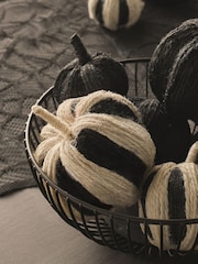 Pumpkin Spice Halloween Monochrome Stripe Pot Pourri - Image 2 of 3