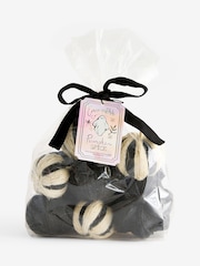 Pumpkin Spice Halloween Monochrome Stripe Pot Pourri - Image 3 of 3