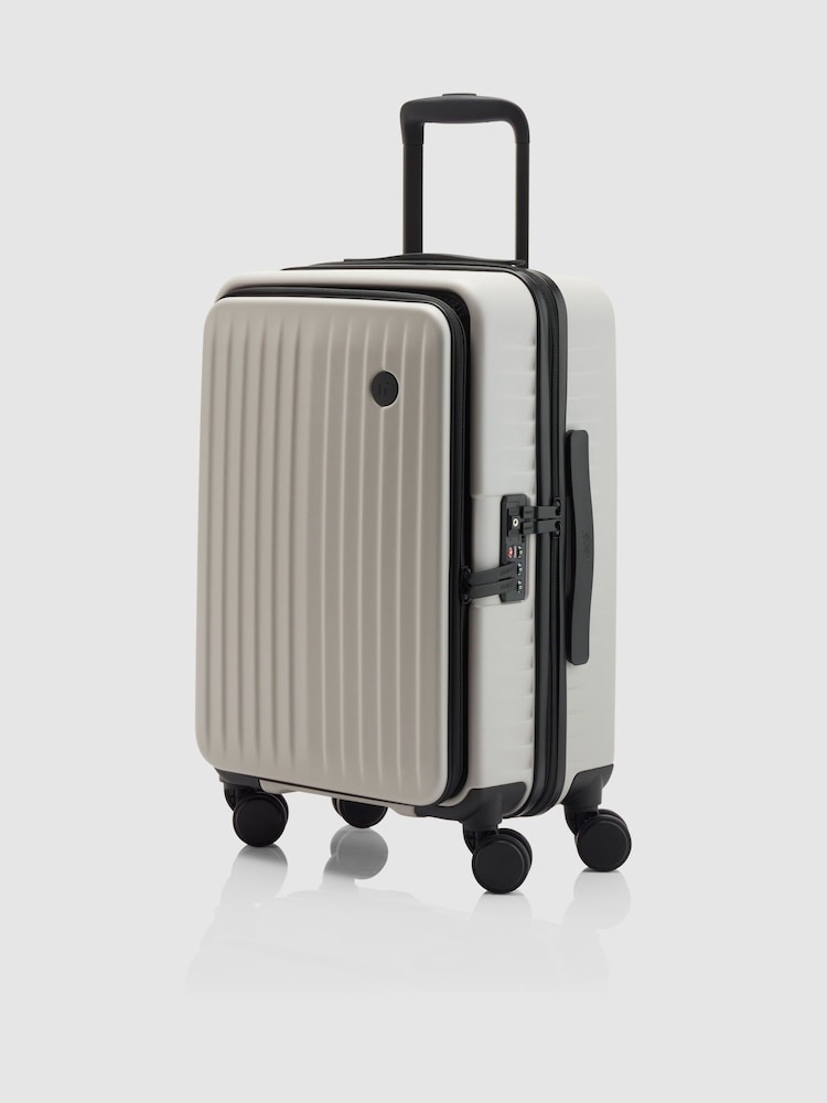Nere Cream Venture Dual Open B1 Luggage - Image 2 of 8 Nere Cream Venture Dual Open B1 Luggage - Image 2 of 8