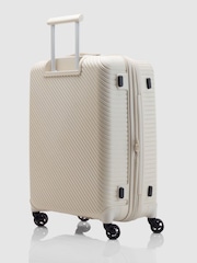 Nere White Bondi Medium Exp Spin Luggage - Image 3 of 7