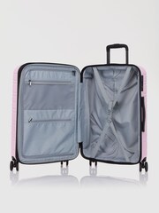 Nere Pink Stori Large Exp Spin Luggage - Image 4 of 8