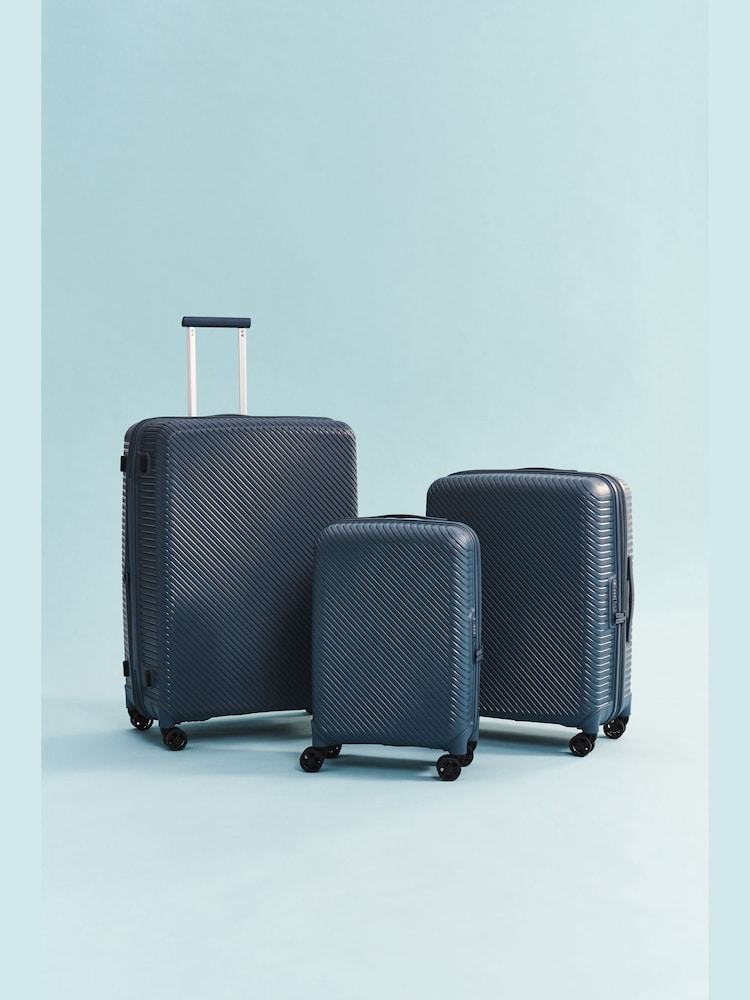 Nere Blue Suitcase - Image 8 of 8 Nere Blue Suitcase - Image 8 of 8