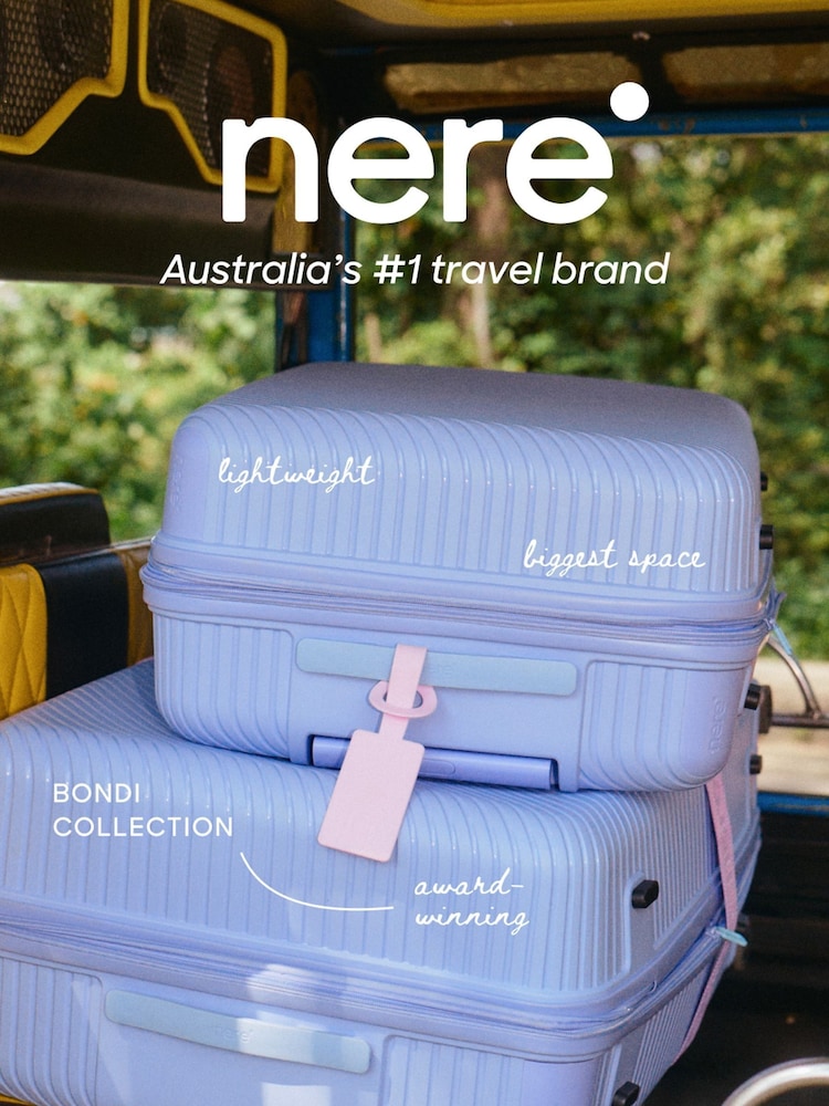 Nere Purple Bondi B1 Small Spin Luggage - Image 9 of 9 Nere Purple Bondi B1 Small Spin Luggage - Image 9 of 9
