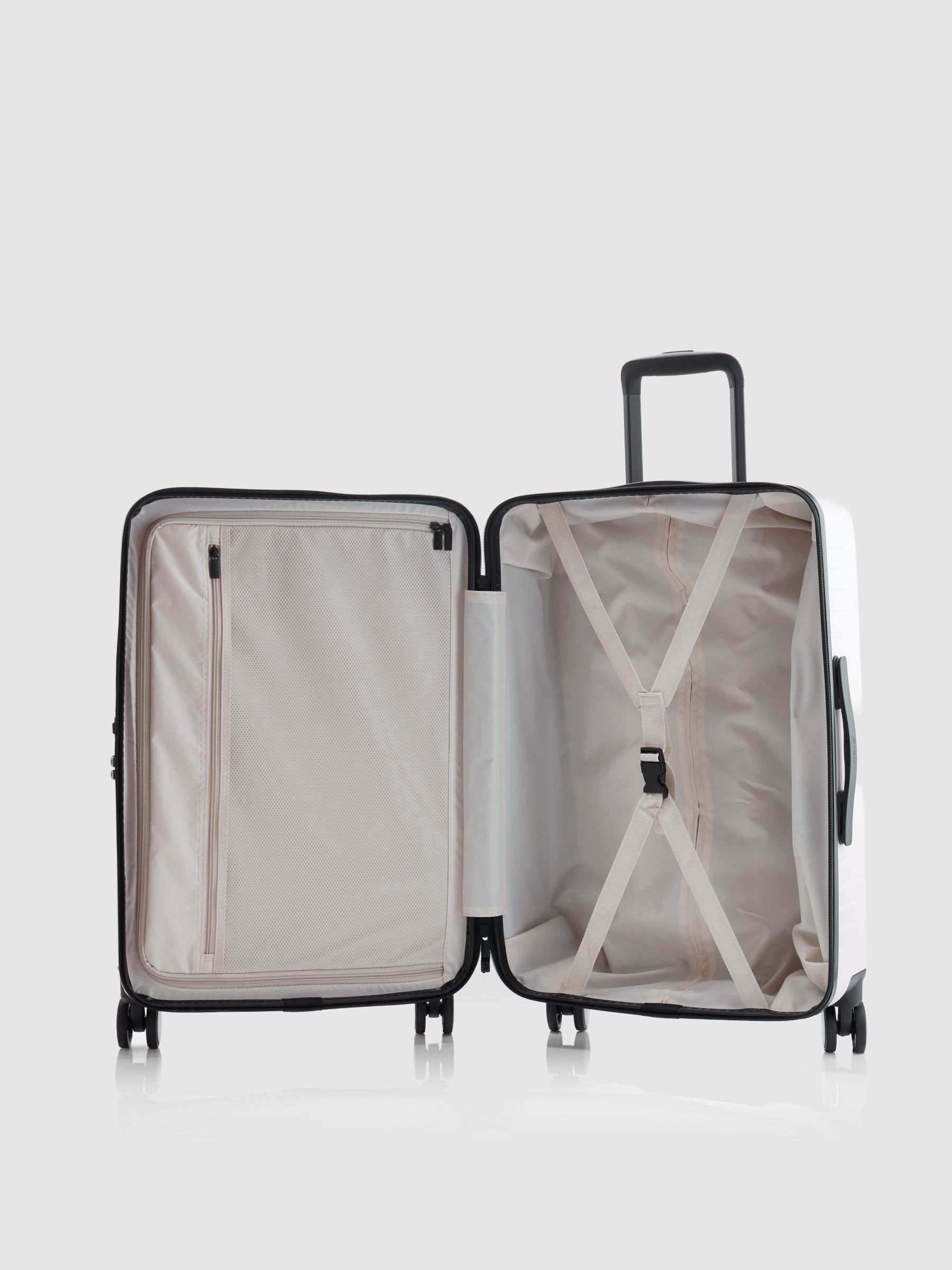 Buy Nere Pink Venture Dual Open B1 Small Luggage from Next USA