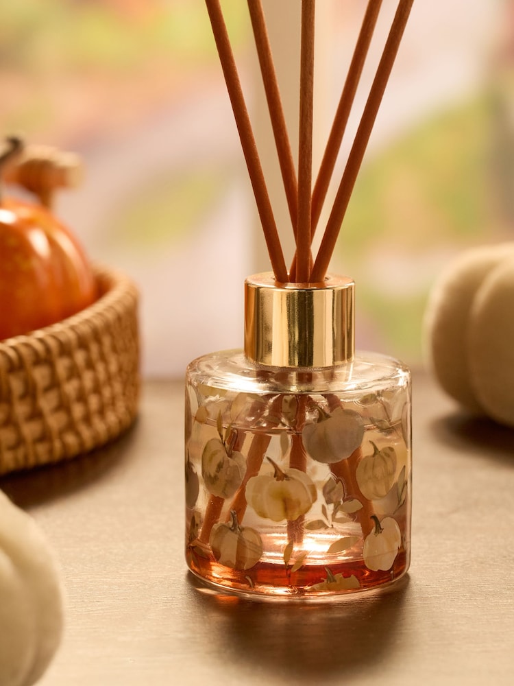 Pumpkin Spice Orange Reed Set of 3 Diffuser - Image 2 of 3 Pumpkin Spice Orange Reed Set of 3 Diffuser - Image 2 of 3