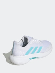 adidas White CourtJam Control Tennis Shoes - Image 4 of 7