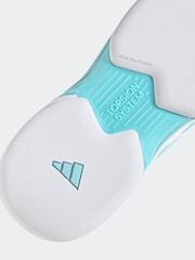 adidas White CourtJam Control Tennis Shoes - Image 7 of 7