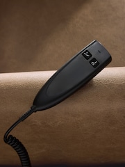 Easton Faux Leather Tan Brown Wilson Highback Riser Recliner Armchair - Image 8 of 13