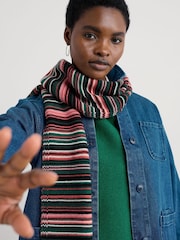 Seasalt Cornwall Pink Fruity Scarf - Image 3 of 5
