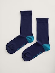 Seasalt Cornwall Blue Sailor Socks - Image 1 of 1