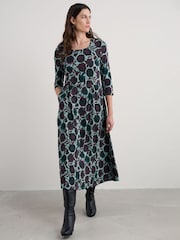 Seasalt Cornwall Light Blue Emily Waisted Dress - Image 1 of 5