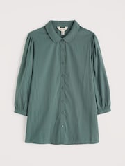 Seasalt Cornwall Green Hope Cottage Shirt - Image 4 of 5