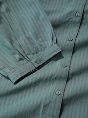 Seasalt Cornwall Green Hope Cottage Shirt - Image 5 of 5