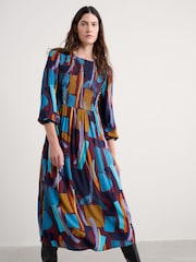 Seasalt Cornwall Blue Meadowsweet Dress - Image 3 of 5