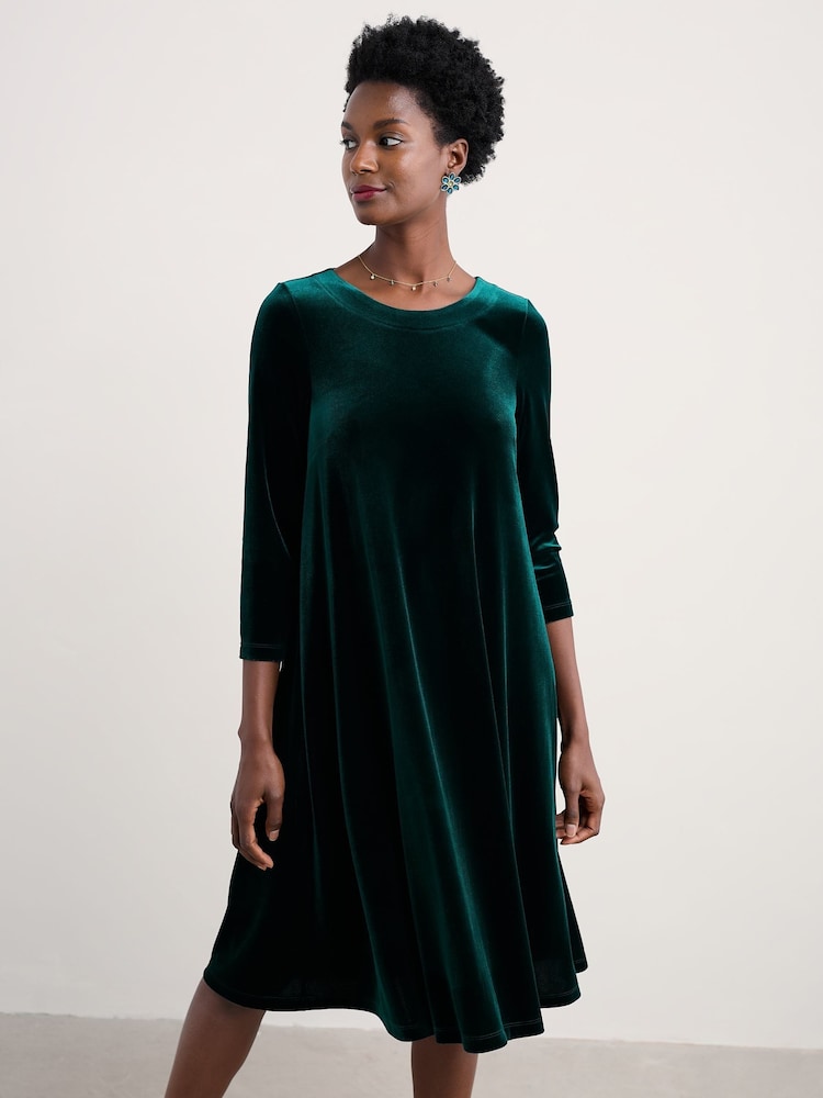 Seasalt Cornwall Green Mahonia Dress - Image 2 of 5 Seasalt Cornwall Green Mahonia Dress - Image 2 of 5