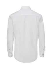 Skopes White Slim Luxury Cotton Formal Tailored Fit Twill Shirt - Image 7 of 7