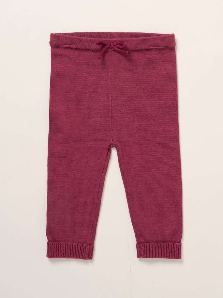 Rock-A-Bye Baby Boutique True Knit Cowboy Bear Jumper and Trousers Outfit Brown Set - Image 5 of 5