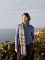 Seasalt Cornwall Purple Basset Cove Roll Neck Jumper - Image 5 of 11