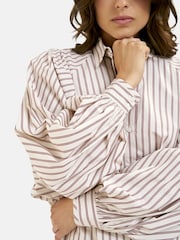 Smith & Soul Natural Double Stripe Cotton Blouse - Image 5 of 6