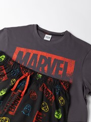 Vanilla Underground Marvel Avengers 100% Cotton Short Sleeve Long Leg Pyjamas Set - صورة 8 من 9