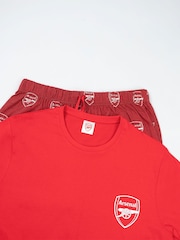 Vanilla Underground Red Arsenal Short Sleeve Long Leg Pyjamas Set - Image 3 of 6