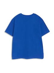 Vanilla Underground Blue Chelsea Short Sleeve Long Leg Pyjamas Set - Image 2 of 6