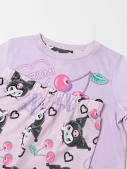Vanilla Underground Pink Hello Kitty Kuromi Long Sleeve Leg Pyjamas Set - Image 4 of 6