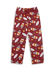 Vanilla Underground Black Gilmore Girls Stars Hollow Short Sleeve Long Leg Pyjamas Set - Image 4 of 6