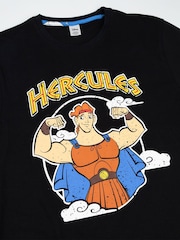 Vanilla Underground Black Disney Hercules Short Sleeve Long Leg Pyjamas Set - Image 6 of 6