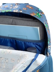 Vanilla Underground Blue Minecraft Zombie Backpack - Image 5 of 6