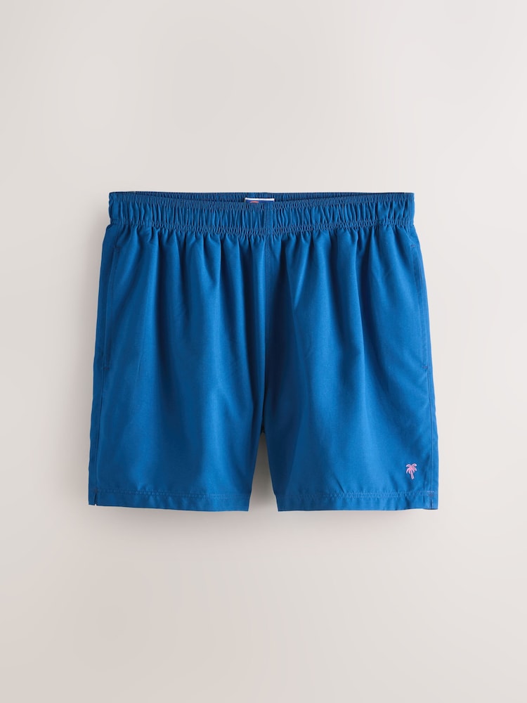 Navy Blue Essential 4 Inch Swim Shorts - Image 1 of 3