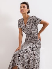 Phase Eight Black Petite Verity Dress - Image 7 of 7