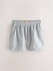 Grey Palm Logo Quick Dry 4 Inch Swim Shorts - Image 5 of 7