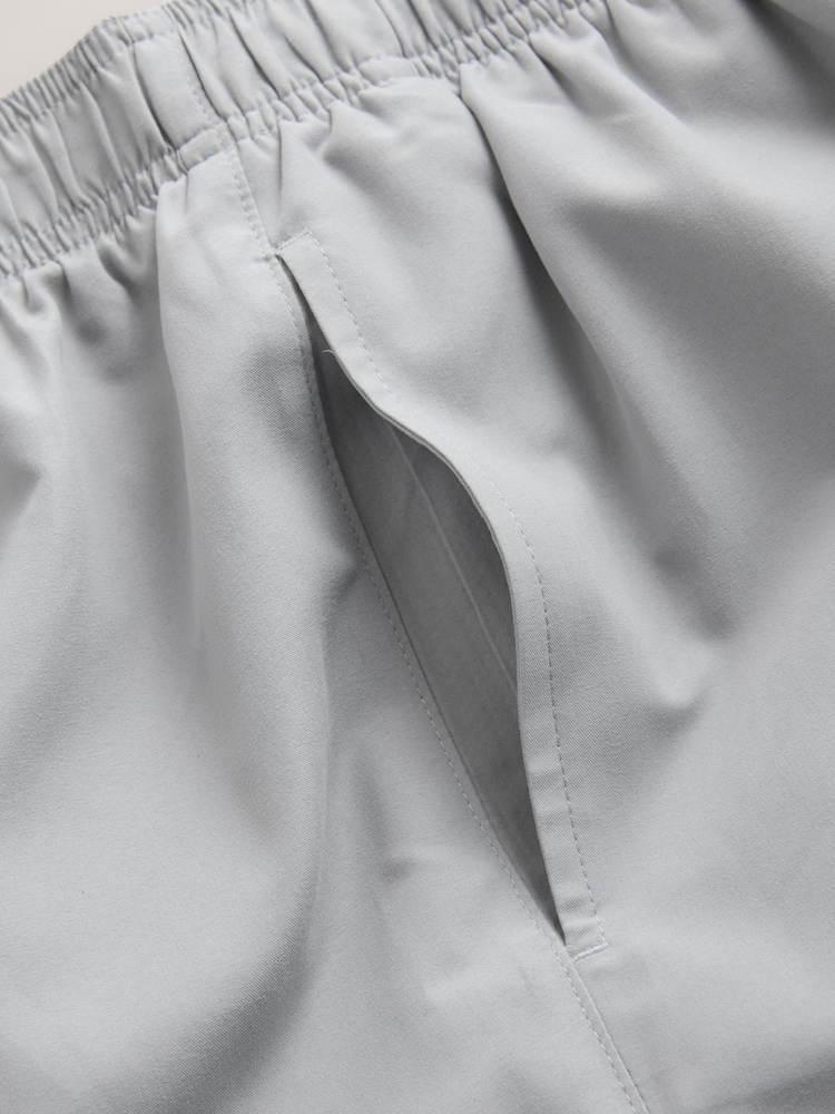 Grey Palm Logo Quick Dry 4 Inch Swim Shorts - Image 7 of 7