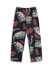 Vanilla Underground Black Disney Toy Story Pizza Planet Short Sleeve Long Leg Pyjamas Set - Image 4 of 6