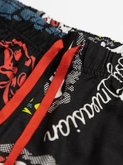 Vanilla Underground Black Disney Toy Story Pizza Planet Short Sleeve Long Leg Pyjamas Set - Image 6 of 6