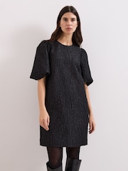 Phase Eight Black Jaquard Dress - Image 1 of 7