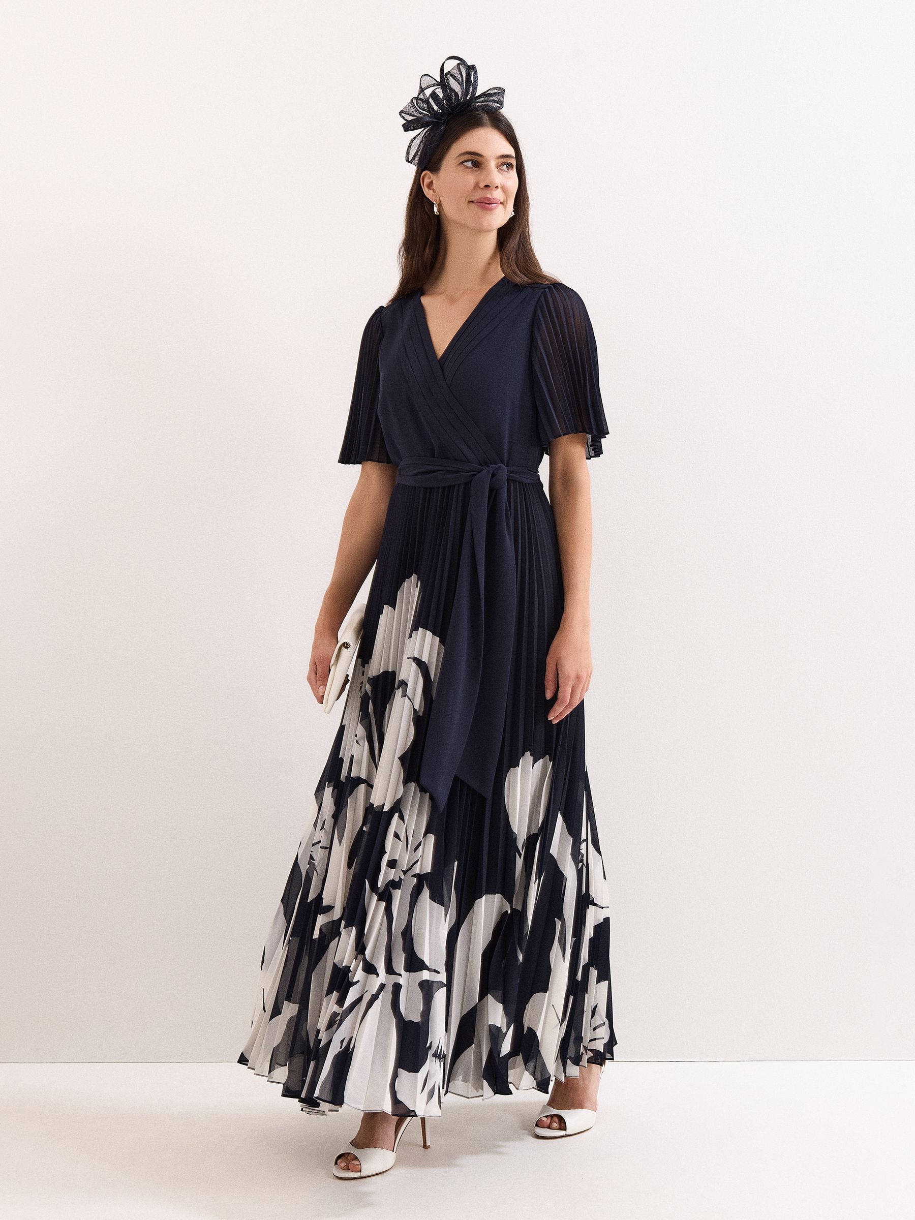 Buy Phase Eight Blue Abigail Dress from Next USA