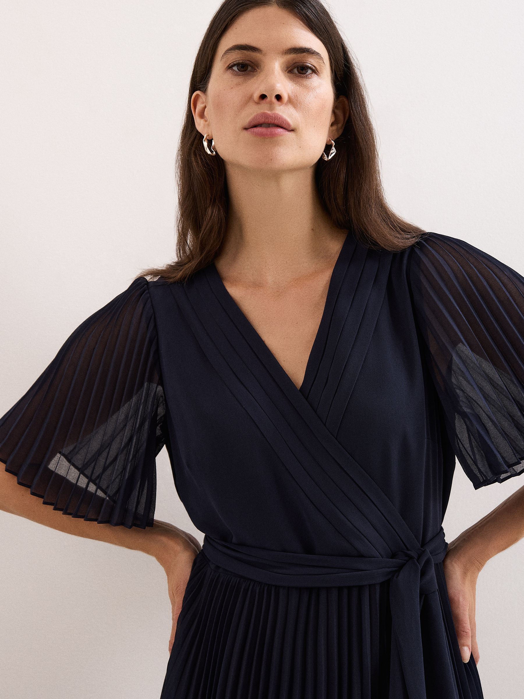 Buy Phase Eight Blue Abigail Dress from Next USA