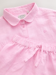 Superdry Pink Linen Co Ord Set - Image 9 of 9