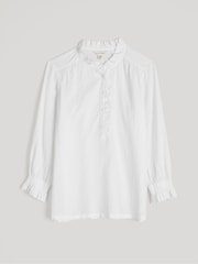 Seasalt Cornwall White Feather Star Top - Image 4 of 5