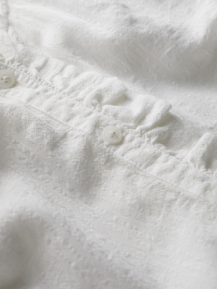 Seasalt Cornwall White Feather Star Top - Image 5 of 5