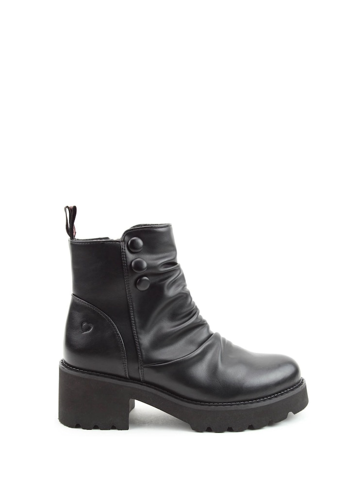 Heavenly Feet Sultan Ankle Black Boots - Image 1 of 6