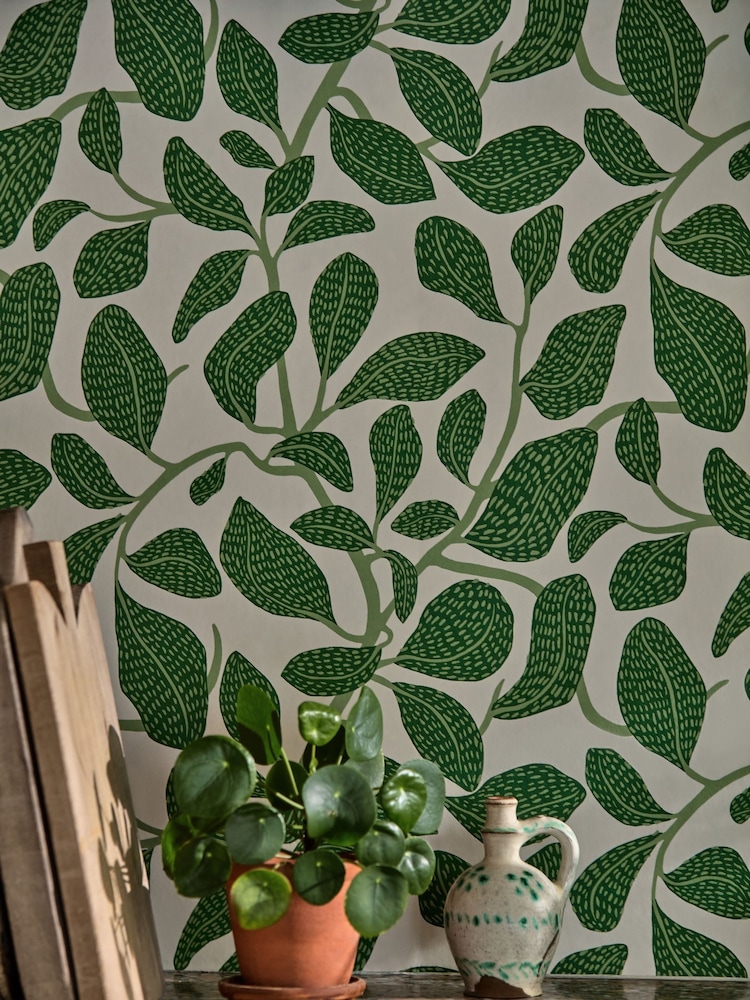 Scion Green Sweet Bay Oakham 10M Wallpaper - Image 2 of 4